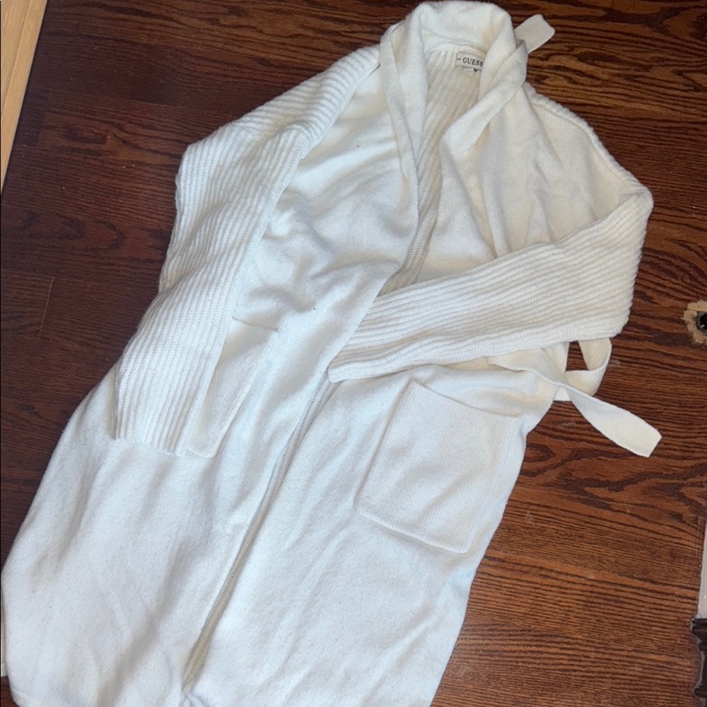 Guess Cream Women's Cardigan